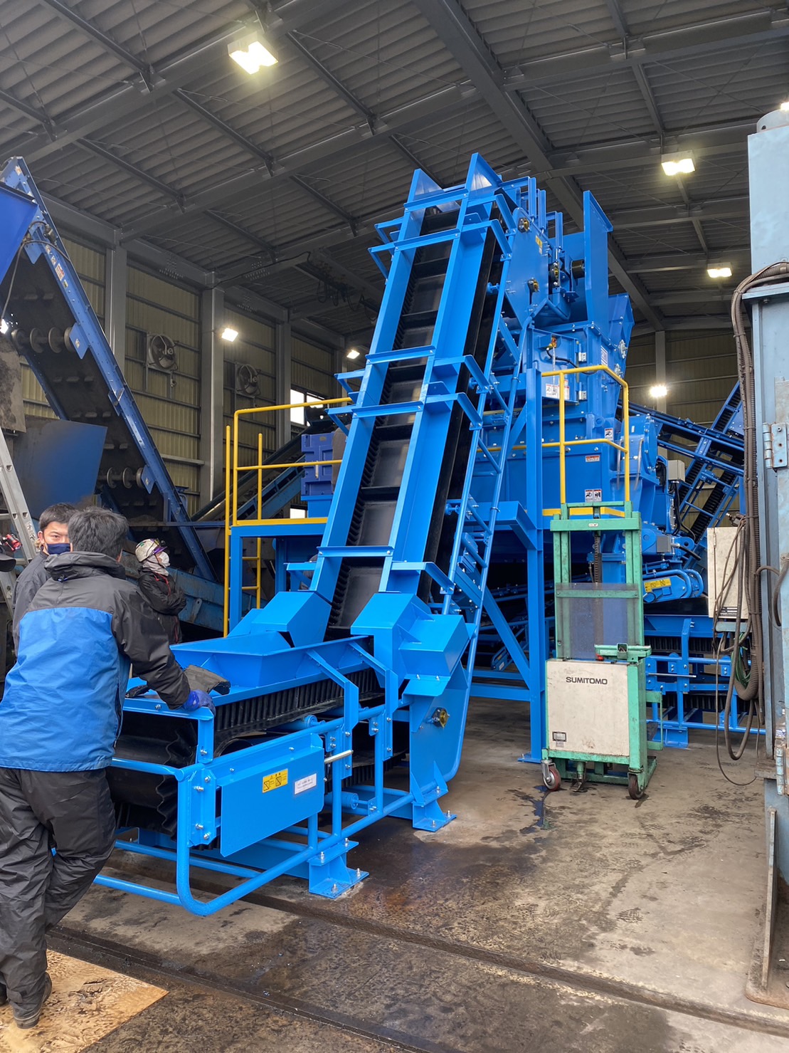 【千葉県】大型2基が支える高回転リサイクル